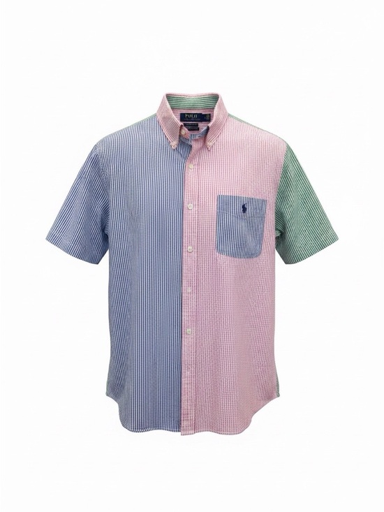 Polo Ralph Lauren Other - Polo by Ralph Lauren Pink and Blue Untucked Fit Button Down Shirt. Large.